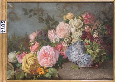 pictură de șevalet - Aman, Theodor; Flori
