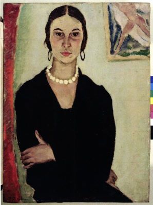 pictură de șevalet - Dimitrescu, Ștefan; Portret de femeie