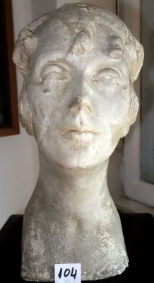 sculptură - Han, Oscar; Claudia Millian. Cap