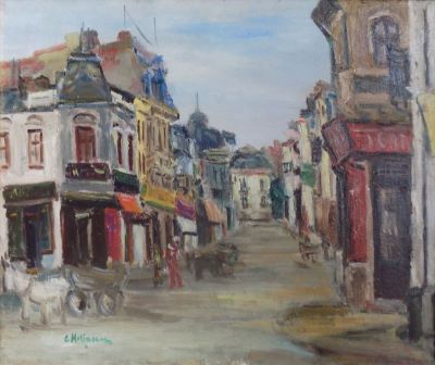 pictură de șevalet - Mețianu, Coca; Peisaj București