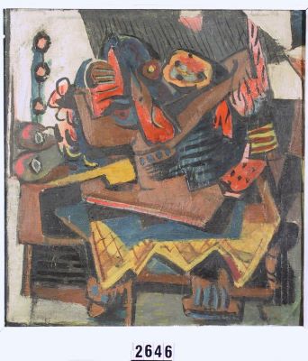pictură de șevalet - Iancu, Marcel; Fructele pământului