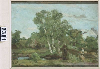 pictură de șevalet - Andreescu, Ion; Peisaj