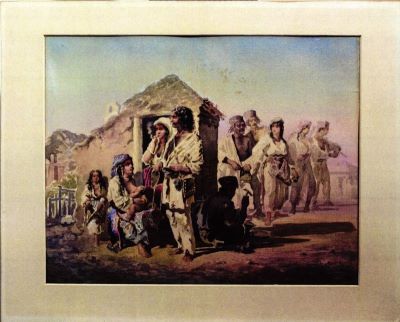 desen - Szathmári, Carol Popp de; Grup de țigani
