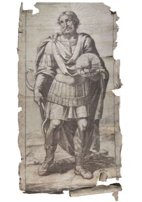 desen - Tattarescu, Gheorghe; Sfântul Luca