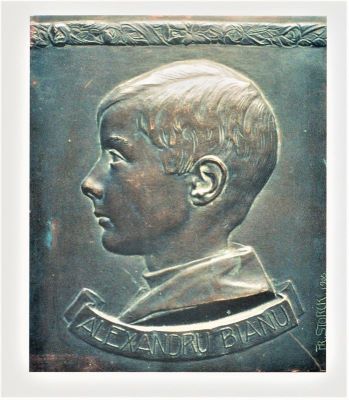 basorelief - Storck, Frederic; Alexandru Bianu