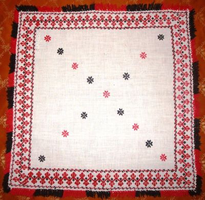 batistă de nuntă - anonim; Batistă