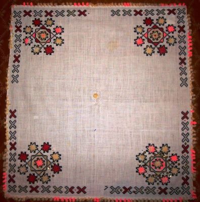 batistă de nuntă - anonim; Batistă