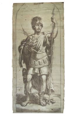 desen - Tattarescu, Gheorghe; Sfânt martir