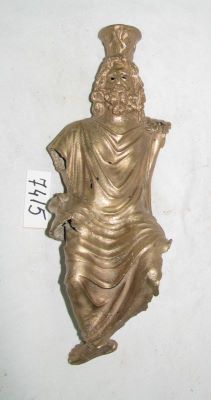 Statuetă de bronz cu reprezentarea zeului Serapis