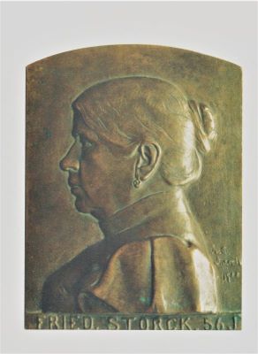 basorelief - Storck, Frederic; Frederica Storck