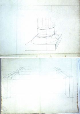 desen - Tattarescu, Gheorghe; Coloane și capitel