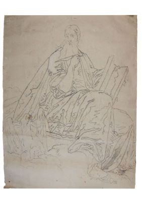 desen - Tattarescu, Gheorghe; Evanghelistul Ioan