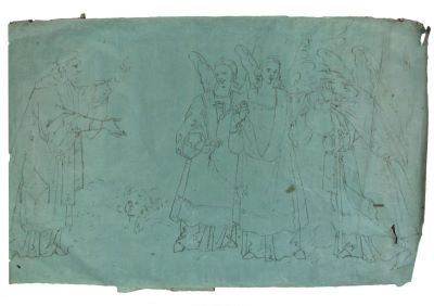 desen - Tattarescu, Gheorghe; Liturghia îngerilor