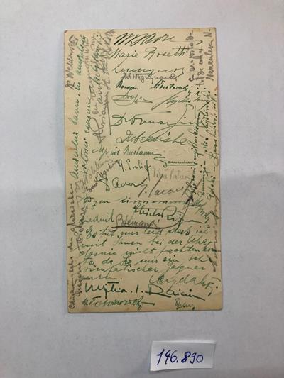 Atelier polonez?; Meniu de la o recepție dată în cinstea lui Mihai Savu