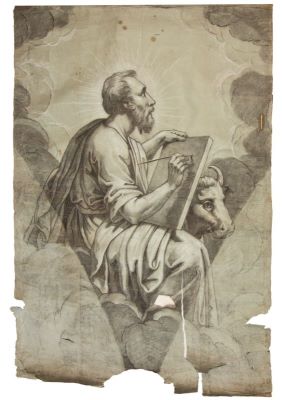 desen - Tattarescu, Gheorghe; Evanghelistul Luca