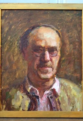 pictură de șevalet - Mützner, Samuel; Autoportret
