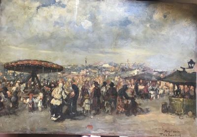 compoziție - Ioanid, Pan (Pandele); Moșii Vechi