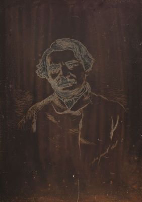 gravură - Aman, Theodor; Ion Heliade Rădulescu