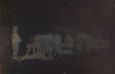 gravură - Aman, Theodor; Chirigiu