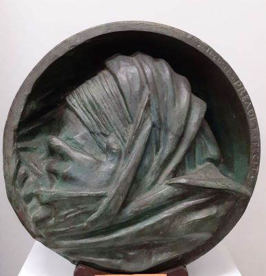 alto-relief; medalion - Antoine-Augustine, Auguste Préault; Durerea