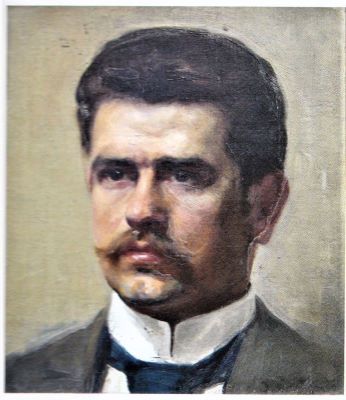 pictură de șevalet - Storck, Frederic; Autoportret