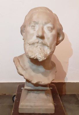 ronde-bosse - Falguière, Alexandre; Portretul lui Léon Gambetta
