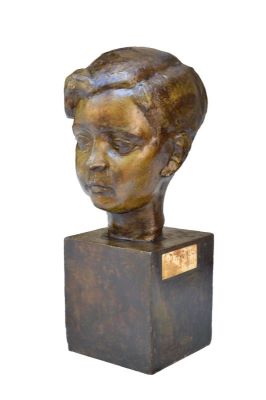 sculptură de interior - Anghel, Gheorghe; Portret de copil