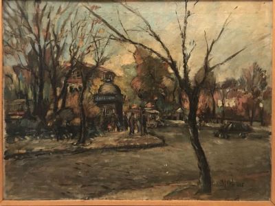 peisaj - Rosenblut, Iosif; Cișmigiu