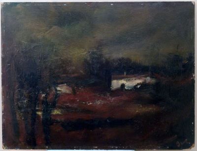 pictură de șevalet - Baba, Corneliu; Peisaj