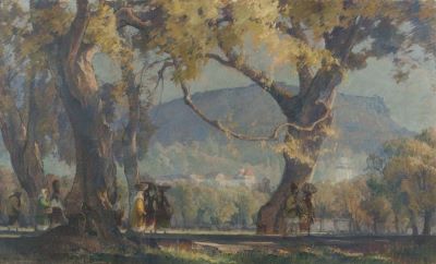 pictură de șevalet - Popescu, Ștefan; Peisaj