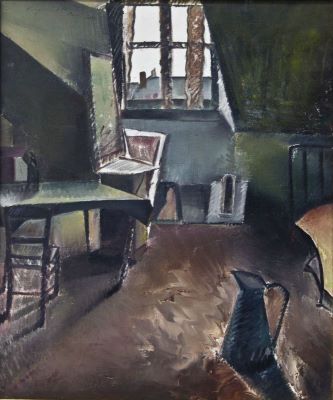 pictură de șevalet - Phoebus, Alexandru; Interior