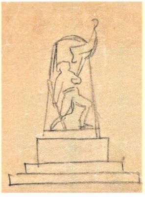 desen - Storck, Frederic; Schiță: monument eroi