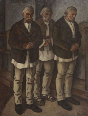 pictură de șevalet - Dimitrescu, Ștefan; Compoziție