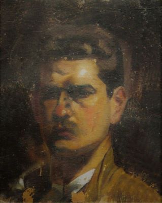 pictură de șevalet - Storck, Frederic; Autoportret