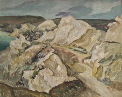 pictură de șevalet - Barbieri, George; Peisaj din Balcic