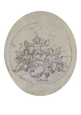 desen - Tattarescu, Gheorghe; Compoziție - Artele