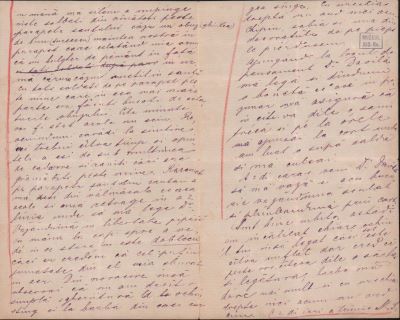 scrisoare - Groza, Moise; Groza Moise către soția sa, Elena