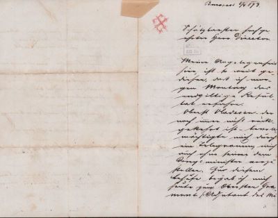 scrisoare - Groza, Moise; Groza Moise către socrul său, Iacob Mureșianu