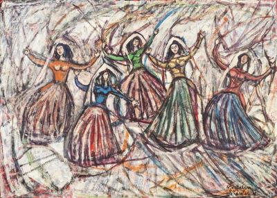 pictură de șevalet - Rădulescu, Magdalena (1902-1983); Dans