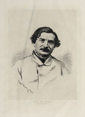gravură - Aman, Theodor; Ion Eliade Rădulescu