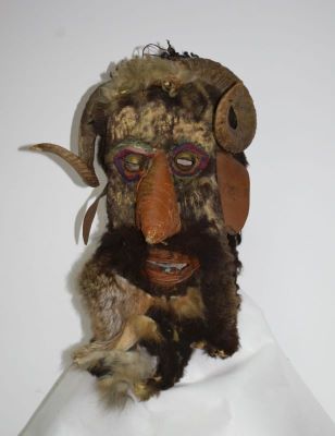 mască de cap - Vrânceanu, Dumitru; Mască de ”Drac”