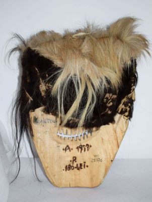 mască de cap - Pavel Terțiu, n.1899; Mască de ”Babă”