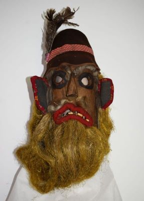 mască de cap - Nicolae Popa, n.1919; Mască de ”Țigan”