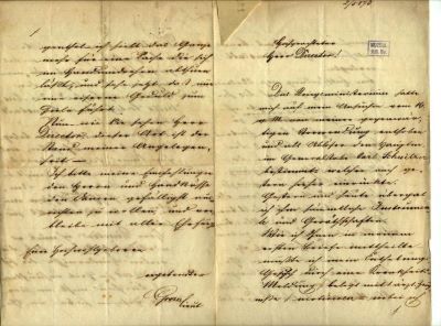 scrisoare - Groza, Moise; Groza Moise către socrul său, Iacob Mureșianu