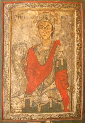 icoană - Nechita Zugravul; Sf. Gheorghe