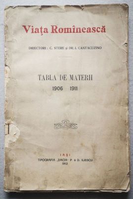 revistă; VIAȚA ROMÎNEASCĂ
