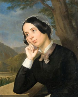 pictură de șevalet - Rosenthal, Constantin Daniel; Portretul Mariei Rosetti