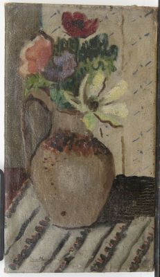 pictură de șevalet - Eleutheriade, Micaela; Anemone