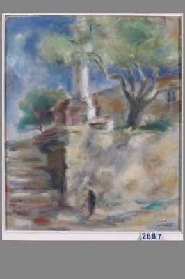pictură de șevalet - Șirato, Francisc; Minaret
