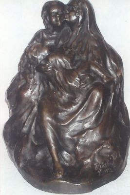Ronde-bosse - Dimitriu-Bârlad, Ion (Ioan, Jean); Mamă și copii